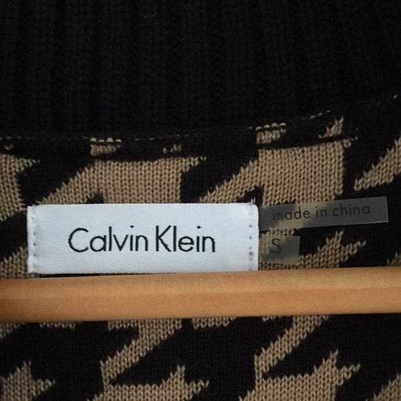 Calvin Klein Houndstooth Dress - Picture 3 of 4
